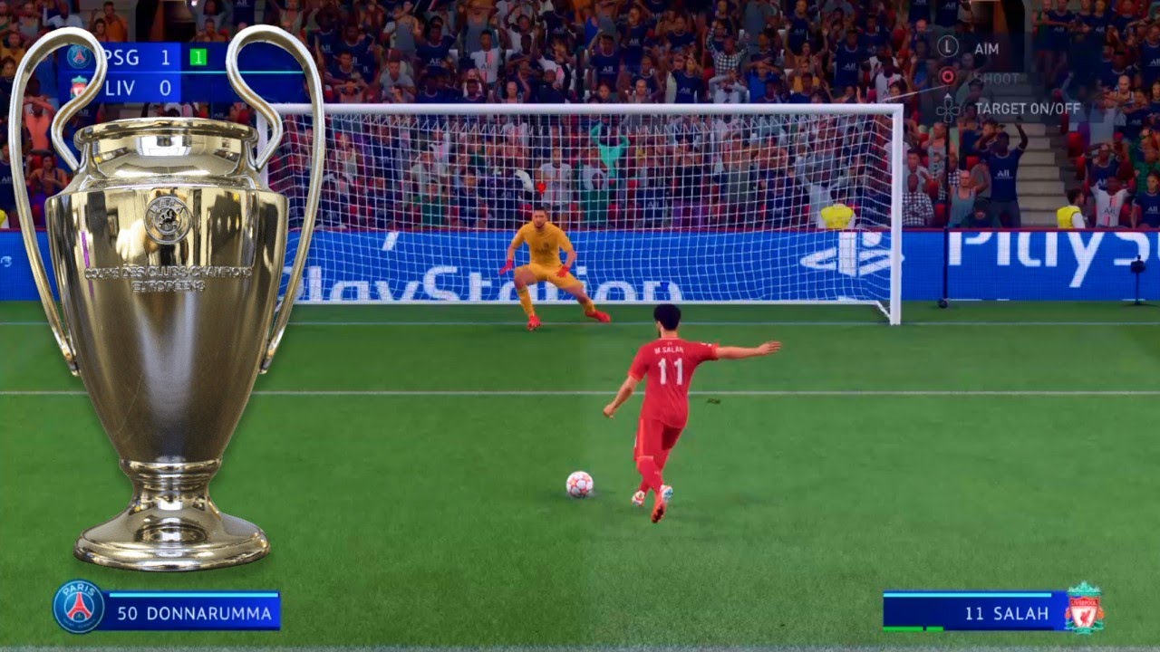 FIFA 22 | LIVERPOOL VS PSG UEFA CHAMPIONS LEAGUE FINAL FIFA 2022 PENALTIES