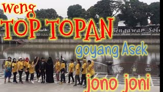 Download Lagu #senamkreasi TOP TOPAN JOGET KREASI COVER //KULO PUN ANGKAT TANGAN BERSAMA WENG MP3