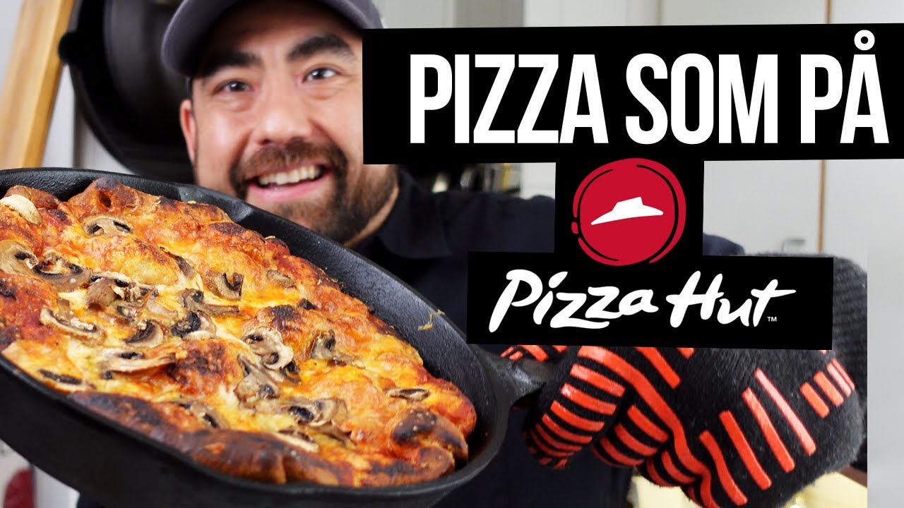Så gör du pizza som på Pizza Hut - snabbt och lätt