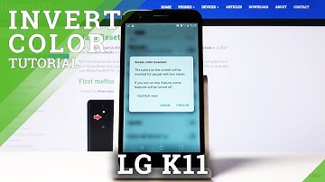 How to Invert Colors in LG K11 – Activate Color Inversion / Dark Mode