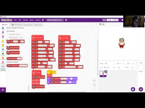 Natural language processing in Pictoblox