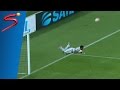 Itumeleng khunes higuita scorpion kick save vs black aces  supersport