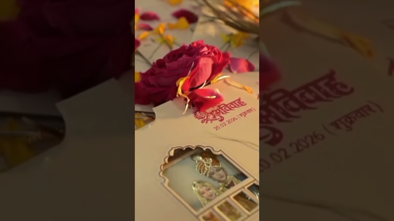 Shaadi ki shuruaat ek pyare card se 💌#BahenKiShaadi #WeddingCard #IndianWedding #Shorts #ViralShorts