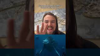 The Jurassic was a terrifying time to take a swim 😱 #dinosaur #shorts #science #education