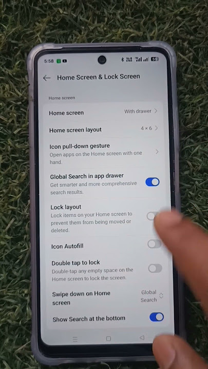 oppo mobile double tap lock screen