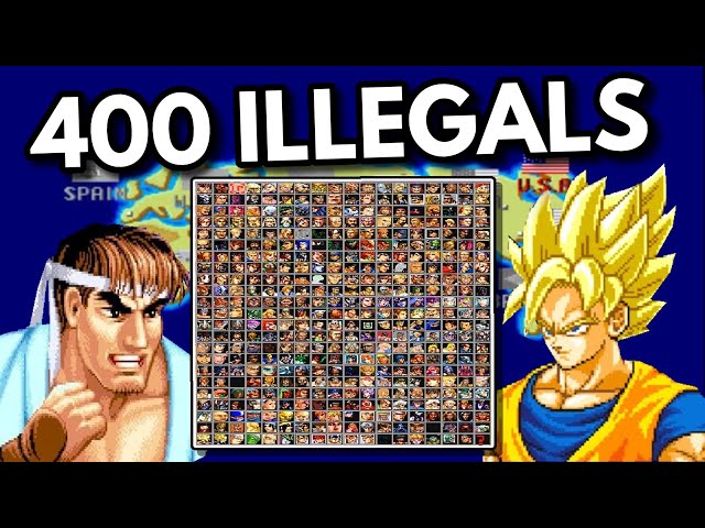 Street Fighter II But it Has Over 400 Characters! - YouTube