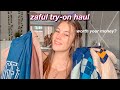 huge winter zaful try-on haul *worth it?*