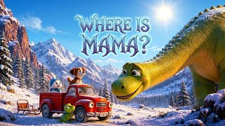​Toby Found a LOST Baby Dinosaur! 🦖❄️ | Can They Find Mama | 3D Kids Animation