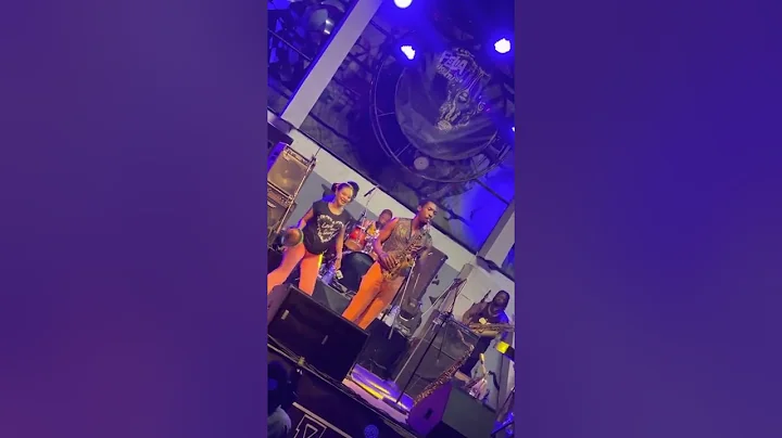 Diamond Sonpon | Femi Kuti l Made Kuti live at The @FelaRadioShrine