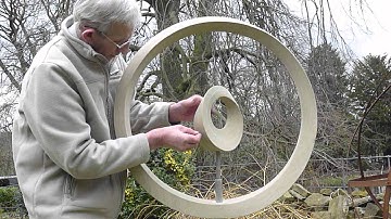 Mobius strips and solids 005 - Sculptures by Jim Milner