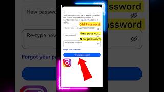 ✅ 10 सेकेंड में instagram password पता करें 💯 | instagram password bhul gaye to kya kare | #shorts