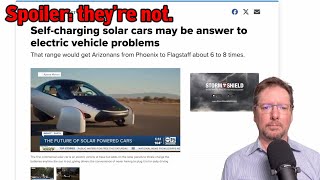 Solar Powered Cars DON'T WORK - MGUY EV News 3 June 2024 | MGUY Australia