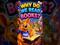 Why Do We Read Books 📚 Fun Learning for Kids Kangaroo Pino