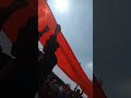 MEMBENTANGKAN BENDERA MERAHPUTIH SEPANJANG 800M  JL.TUNJUNGAN SURABAYA PARADE PEROBEKAN BENDERA 2022