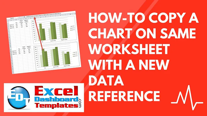 How-To Copy an Excel Chart on Same Worksheet with a New Data Reference