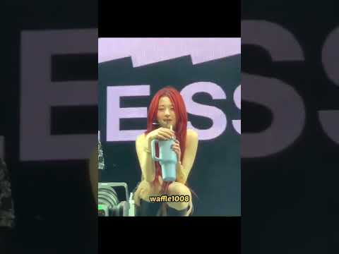 240413 코첼라 #르세라핌 #허윤진 9초에 나오는 허요미