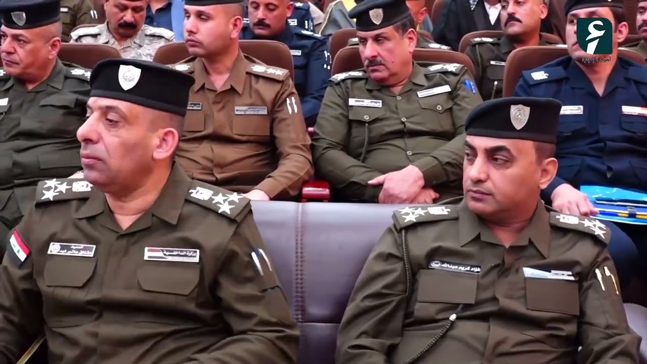 قائد شرطة ذي قار اللواء نجاح العابدي يجري مقابلات المواطنين الاسبوعية