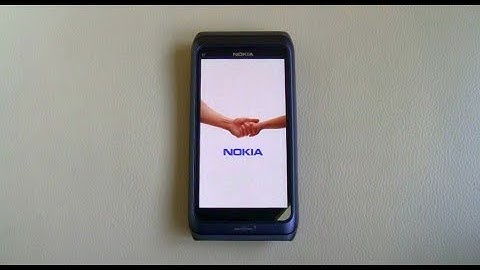 NOKIA E7 Bootanimation
