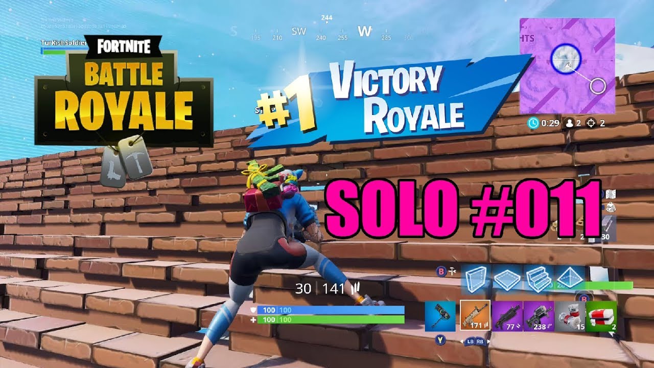 fortnite battle royale season 7 xbox one x multiplayer gameplay solo 4k 011 - xbox one x gameplay fortnite