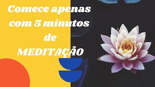 5 minutos de meditação com som de chuva - Frequência 571 Hz
