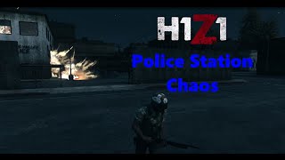 H1Z1 - Police Station Chaos [HD]