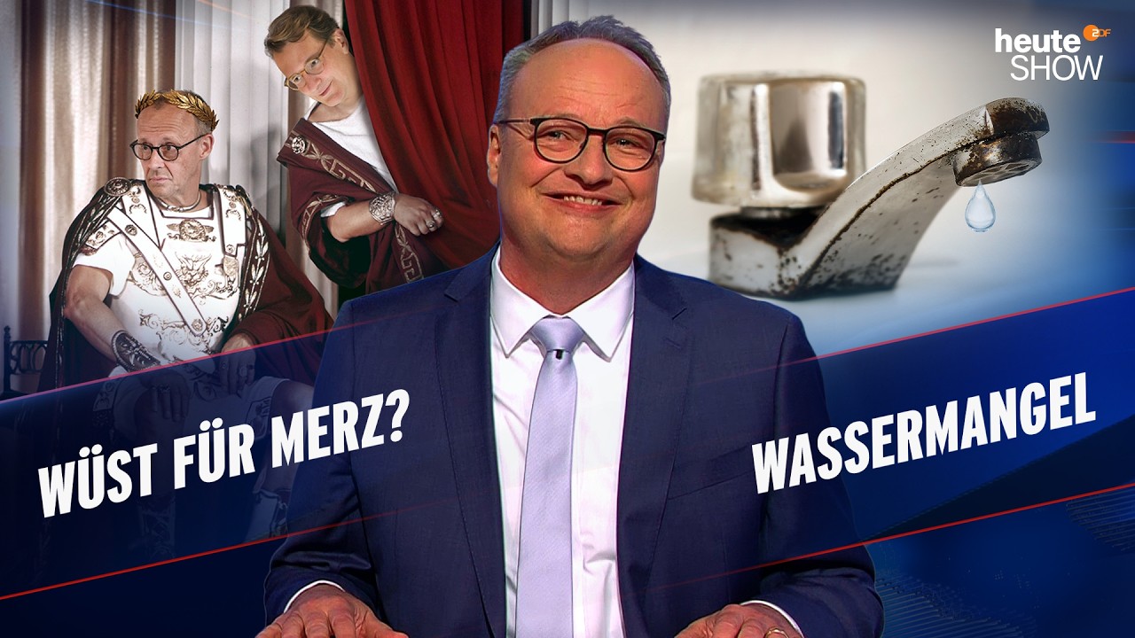 Gerüchte um Kanzlertausch | Babyflaute | Droht uns ein Wassermangel? | heute-show vom 29.05.2026