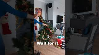 Epic Christmas Tree Fail!