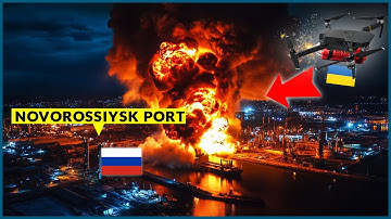 Terror Night at Russia’s Largest Oil Port – Air Defenses Fail Against Ukraine’s Strikes