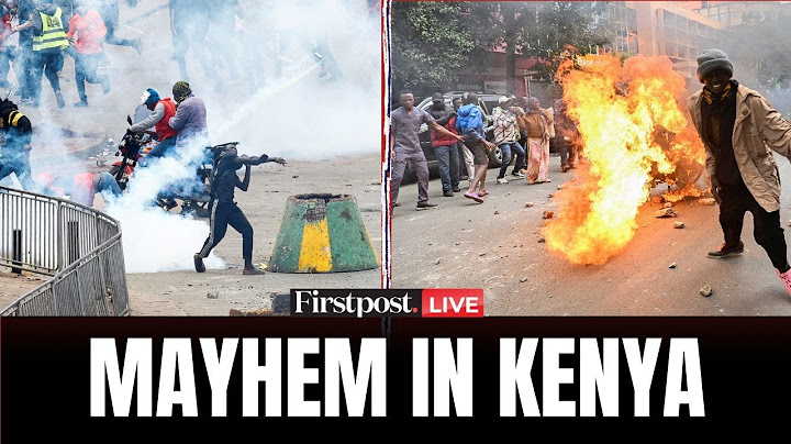 Kenya Protest LIVE: Anti Government Protest in Kenya | Riots in Nairobi | Kenya Blogger Death