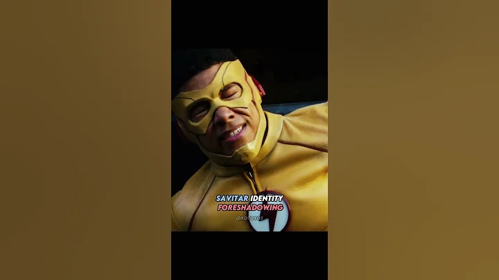 Savitar identity foreshadowing | #shorts #theflash