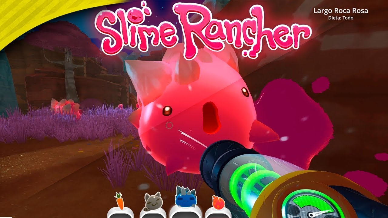 ¡SLIME DE ROCA Y SLIME ATIGRADO! ⚡ Slime Rancher - Episodio 2 - YouTube