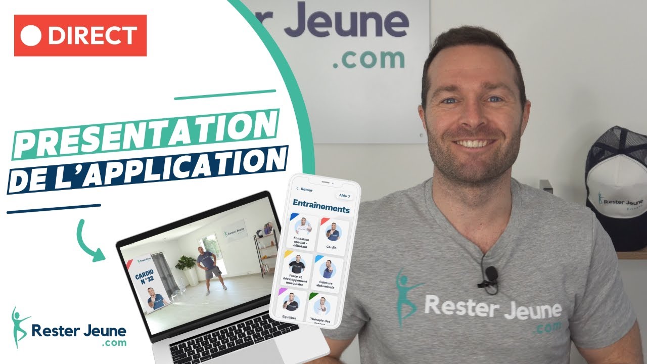ResterJeune.com : Présentation de l’application - YouTube