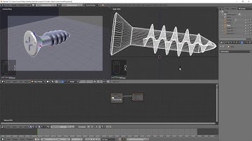 How to texture a metal object (screw) in blender 2.79