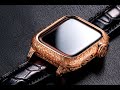 Золотой чехол для Apple Watch от ювелирного завода Золотой Век