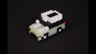 Perler Bead Glowing Car