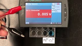 LabQuest voltage with leads not connected