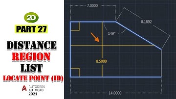 Expert Engineers use this (Inquiry Tools) technique when they measure CAD file, Distance, Region, ID