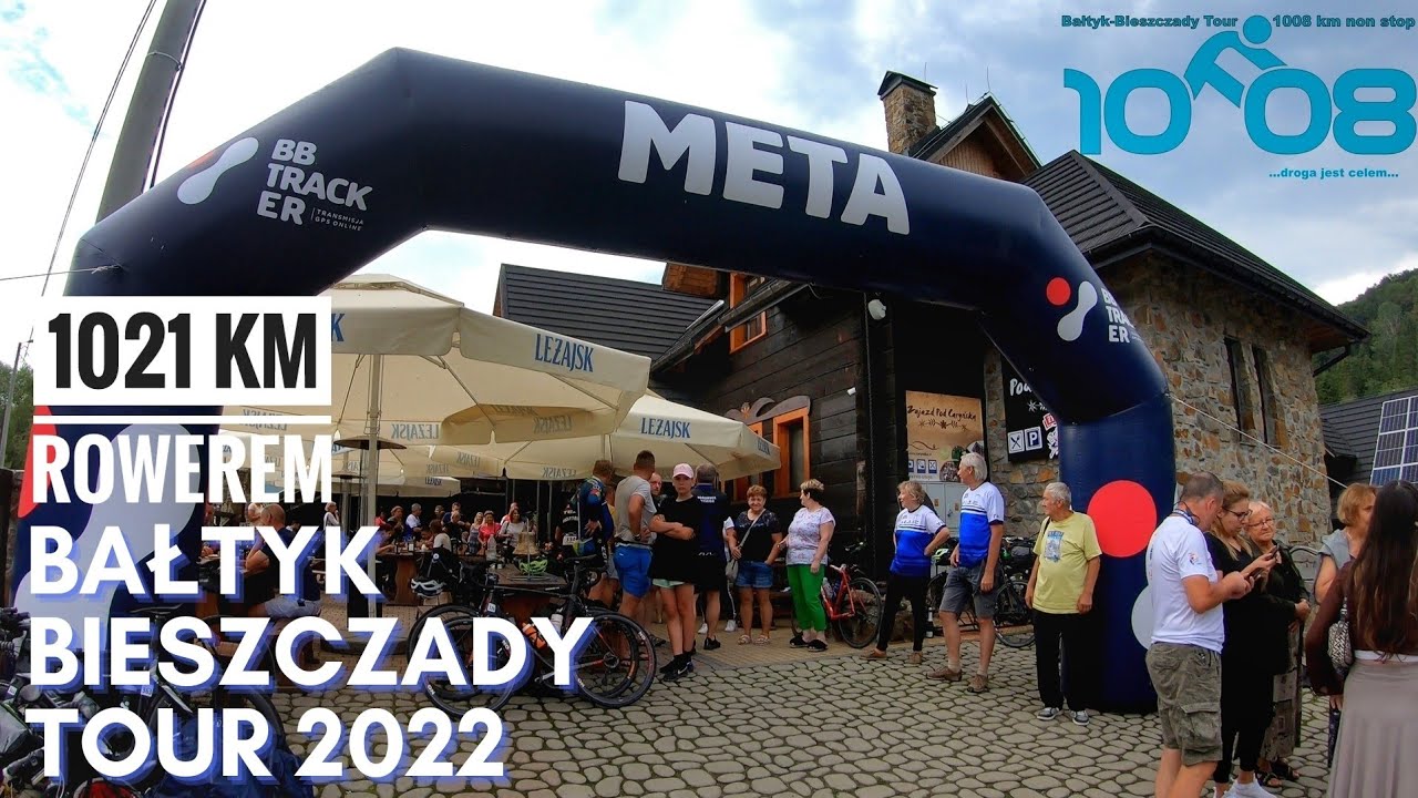 Bałtyk Bieszczady Tour 2022, czyli 1021 km rowerem. Ultramaraton, bikepacking. Rowerem przez Polskę.