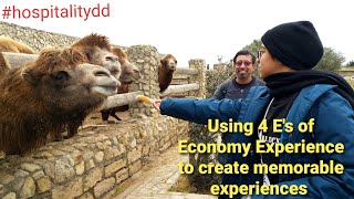 Chapter 5: Innovative Customer Service Training. The Four E's of Experience Economy. #ttqsmodel