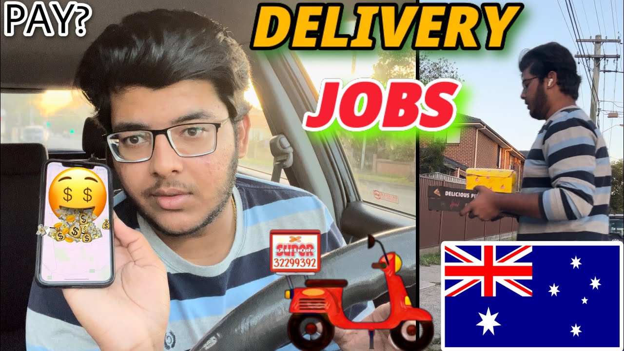 DELIVERY JOBS🚚 FOR STUDENTS🇦🇺 35 PER HOUR🤑 INTERNATIONAL