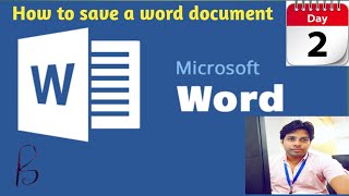 How to save , open, search file in Ms-word I Ms word फाइल को सेव, ओपन और सर्च कैसे करे I