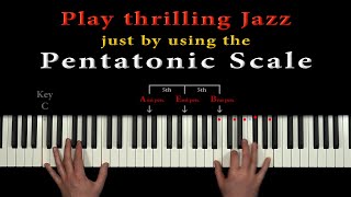 How to use the PENTATONIC SCALE to improvise thrilling Jazz... by NewJazz 128,312 views 3 years ago 22 minutes