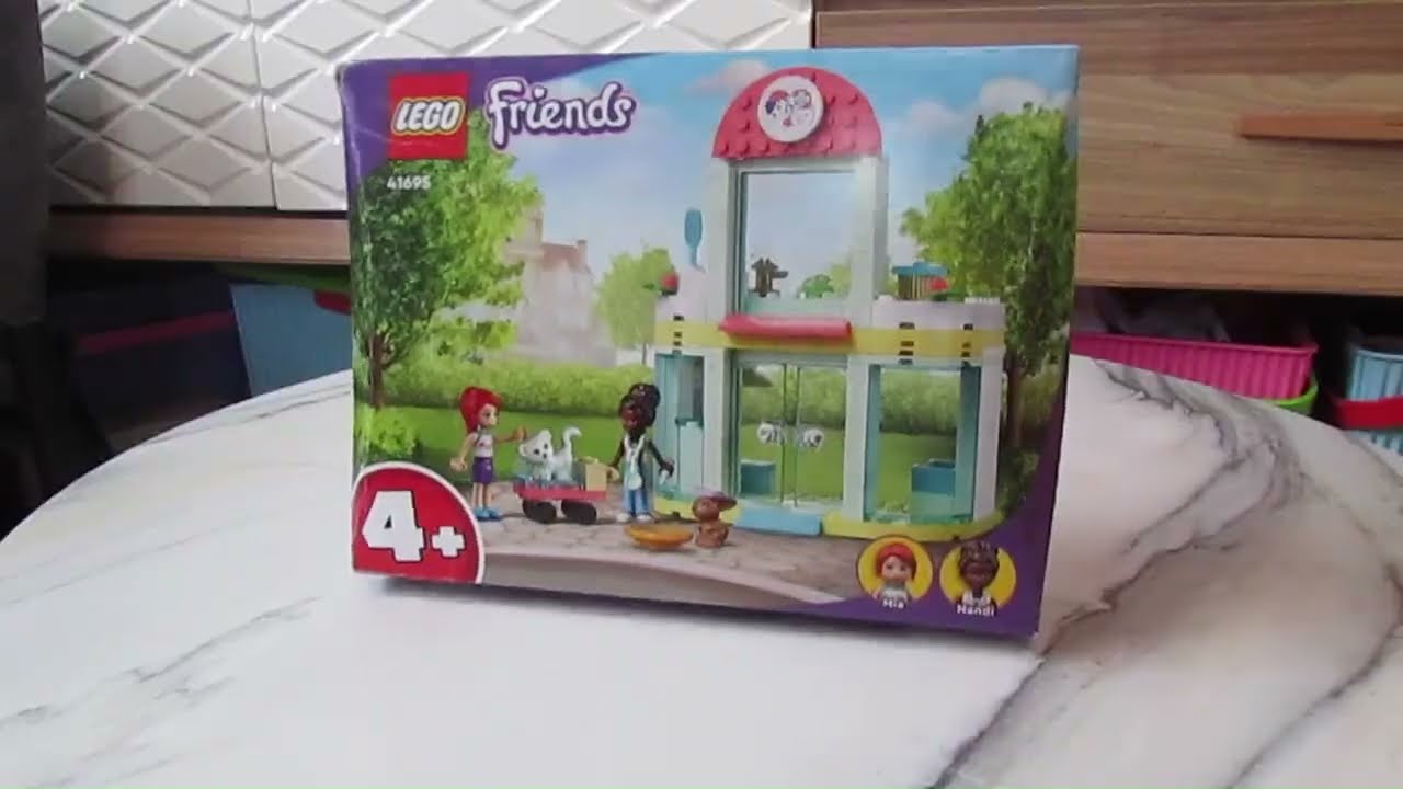 we built a Veterinary clinic from Lego Friends for our pet friends