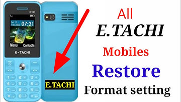 All E Tachi Mobile Reset Setting/make Online Mobile/All Mobile Format setting/How to Reset E Tachi