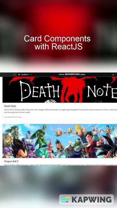 Card Components with ReactJS #reactjs - YouTube