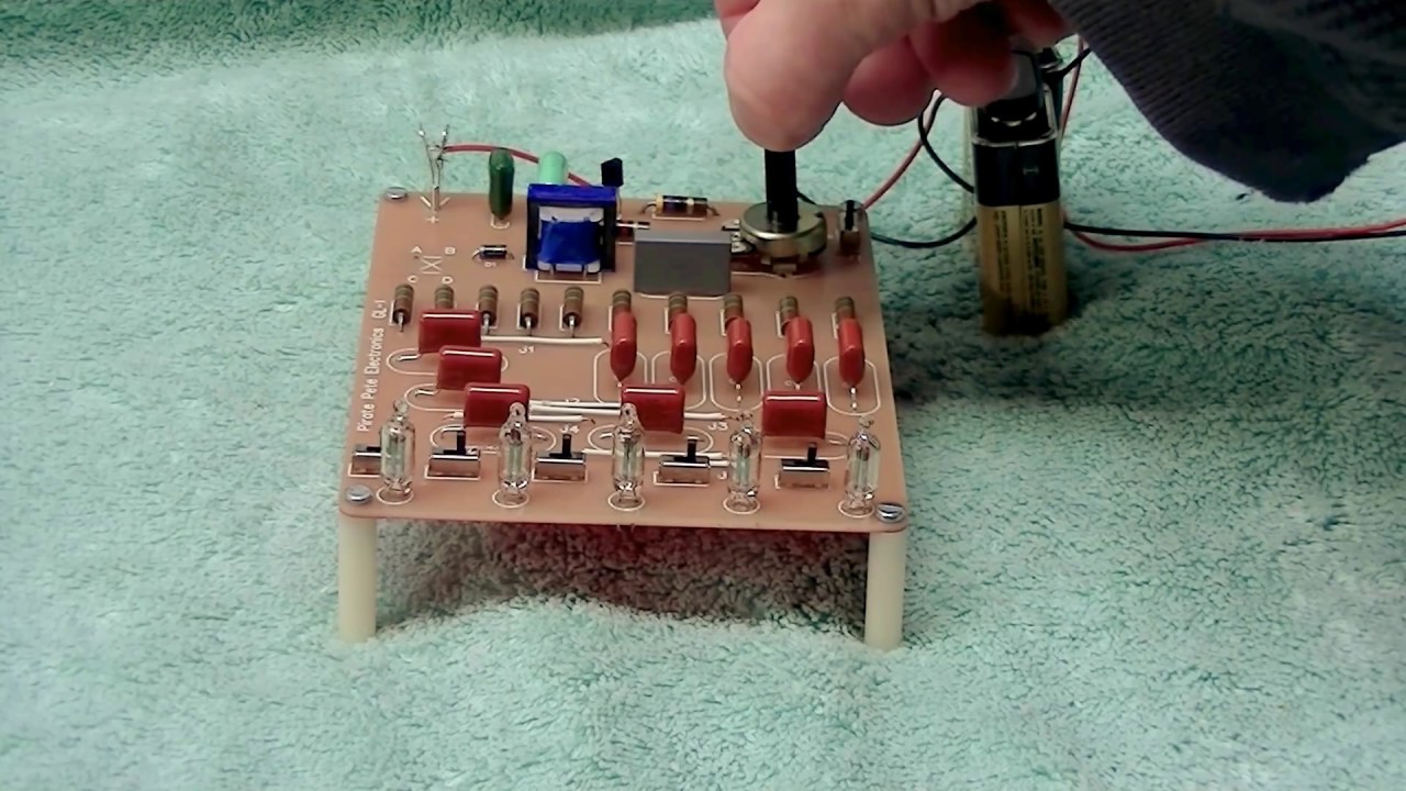 Deluxe PC Board Goofy Light kit  - RANDOM Mode - Radio Shack Science Fair