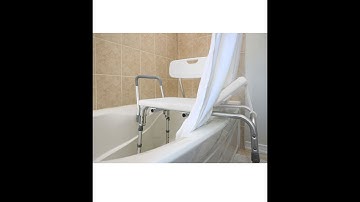 Transfer Bath Bench with Curtain Control: MHSBCS