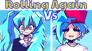 Friday Night Funkin' Hatsune Miku Vs Boyfriend - Rolling Again (FNF Mod/Hard) (BF's Sister)