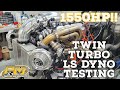 1550HP Twin Nelson Turbo LS Custom Build Dyno Testing at Prestige Motorsports