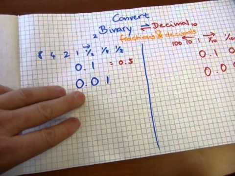 Binary decimals vs Decimal decimals - YouTube